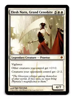 Elesh Norn, Grand Cenobite - 9 NPH: New Phyrexia M Normal LP - Image 1