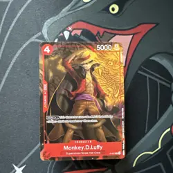 Monkey D. Luffy RARE PROMO ANNIVERSARY ALT ART P-007 ONE PIECE TCG NM - Image 1