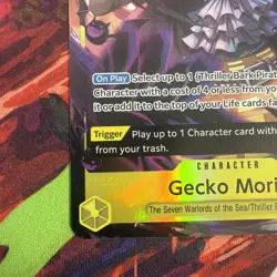 Gecko Moria - OP14-104 (Alternate Art) OP14-104 The Azure Sea's Seven Foil - Image 5