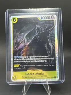 Gecko Moria - OP14-104 OP14-104 The Azure Sea's Seven Foil - Image 1