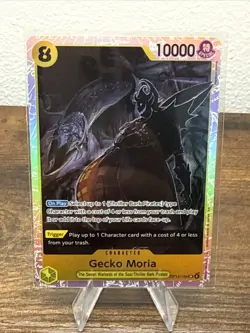 Gecko Moria - OP14-104 OP14-104 The Azure Sea's Seven Foil - Image 1
