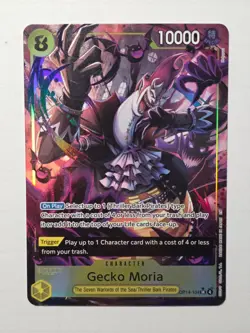 Gecko Moria - OP14-104 (Alternate Art) OP14-104 The Azure Sea's Seven Foil - Image 1