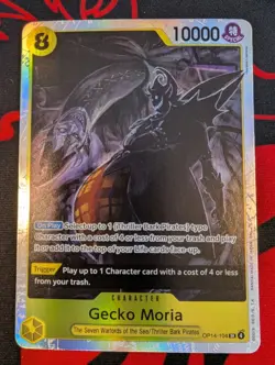 Gecko Moria - OP14-104 OP14-104 The Azure Sea's Seven Foil - Image 1