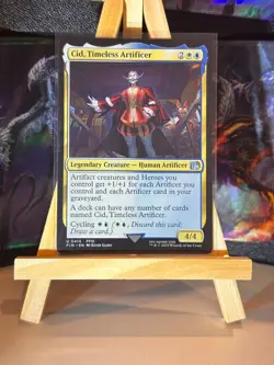 MTG - Cid, Timeless Artificer (0414) U FINAL FANTASY 414 LP-NM #414 - Image 1