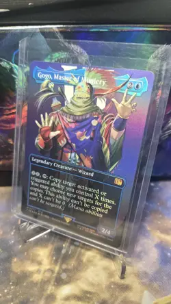 #0377 - Gogo, Master of Mimicry - Borderless - Foil Final Fantasy MTG - Image 2