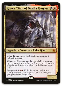 Kroxa, Titan of Death's Hunger #221 (NM) Theros Beyond Death THB Magic MTG - Image 1