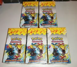 Pokemon XY Flashfire Sealed Booster Boxes 18 Packs Spanish - Image 1