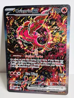 Pokemon Oricorio ex 024 Black Star Promo MEP English - Image 2
