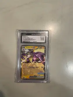 2025 POKEMON ILLUSTRATION CONTEST 2024 WINNER #215 TOXTRICITY EX CGC 10 GEM MINT - Image 1