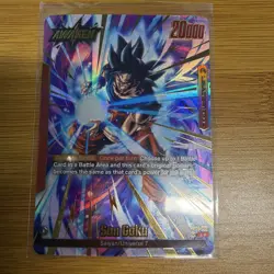 Dragon ball fusion world ultra limit leader plus L + ENG fb04-001 son goku - Image 1