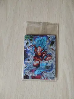 Dragon Ball TCG SSGSS Son Goku Soul Striker Reborn P 211 & Rose Goku Black P212 - Image 1