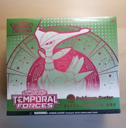 Pokemon Centre Temporal Forces Iron Leaves Elite Trainer Box ETB New And Sealed - Image 1