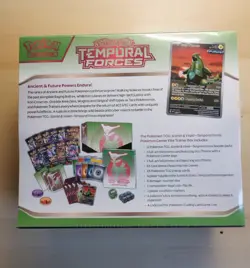 Pokemon Centre Temporal Forces Iron Leaves Elite Trainer Box ETB New And Sealed - Image 2