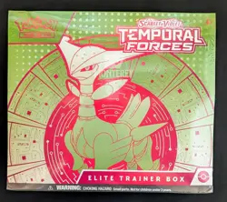 Pokemon TCG Temporal Forces Iron Leaves Elite Trainer Box Sealed ETB - Image 1