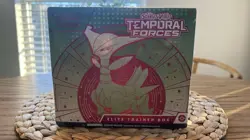 Pokemon Temporal Forces Elite Trainer Box ETB Iron Leaves New Factory Sealed - Image 1