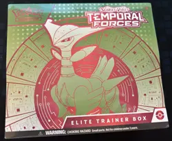 Pokemon TCG Temporal Forces Iron Leaves Elite Trainer Box (ETB) - New & Sealed - Image 1
