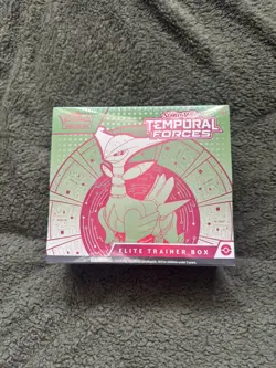 Pokemon TCG Temporal Forces Iron Leaves Elite Trainer Box (ETB) - New & Sealed - Image 1