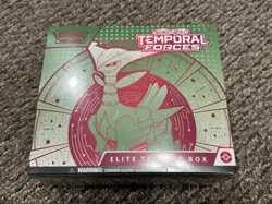Pokemon Temporal Forces ETB (Iron Leaves) New Factory Sealed Elite Trainer Box - Image 1