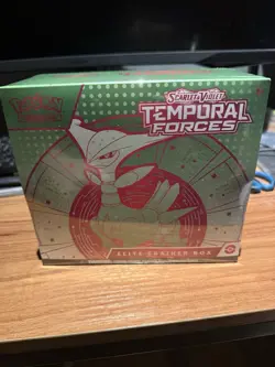 Pokemon TCG- Temporal Forces (Iron Leaves) Elite Trainer Box (ETB) *SEALED* - Image 1