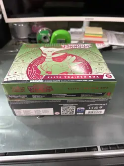 Pokemon Temporal Forces Elite Trainer Box ETB - Factory Sealed Iron Leaves Art - Image 2