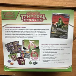 Brand New Sealed Pokemon TCG Temporal Forces Elite Trainer Box ETB Iron Leaves - Image 3
