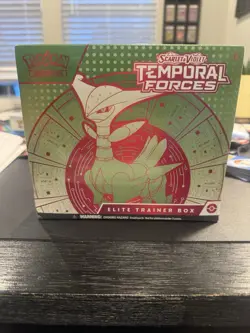 Pokemon Temporal Forces Iron Leaves Elite Trainer Box ETB Sealed - Image 1
