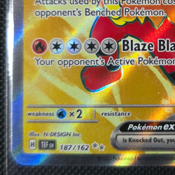 Incineroar EX (Full Art) #187/162 (S&V: Temporal Forces)-Pokemon-Ultra Rare-M/NM - Image 5