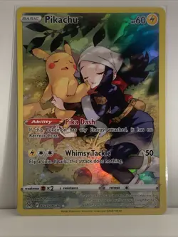 Pokemon TCG Pikachu Lost Origin Trainer Gallery TG05/TG30 Holo Ultra Rare - Image 3