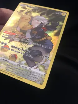 Pokemon TCG Pikachu TG05/TG30 Holo Rare Lost Origin Full Art NM - Image 3