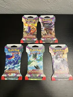Pokemon TCG Scarlet And Violet Paldea Evolved Sealed Booster Packs Lot Of 5 - Image 1