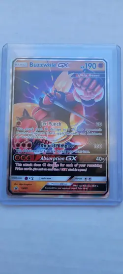 Sm Black Star Promos Buzzwole Gx Holofoil Sm69 Pokemon Card - Image 1