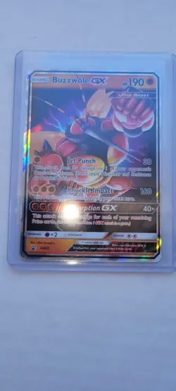 Sm Black Star Promos Buzzwole Gx Holofoil Sm69 Pokemon Card - Image 2
