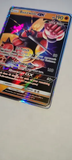 Sm Black Star Promos Buzzwole Gx Holofoil Sm69 Pokemon Card - Image 3