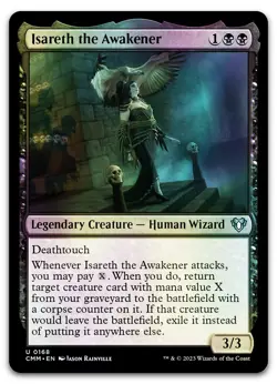 Isareth the Awakener #168 (Foil) (NM) Commander Masters CMM Magic MTG - Image 1