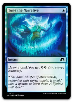 Tune the Narrative #75 (Foil) (NM) Modern Horizons 3 MH3 Magic MTG - Image 1