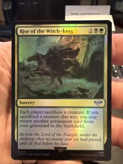 Rise of the Witch-King Lord of the Rings NM 221 Foil MTG - Image 1