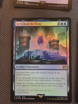 Mtg FIN Final Fantasy - Le Cristal de l’Eau FR -NM FOIL French - Image 1