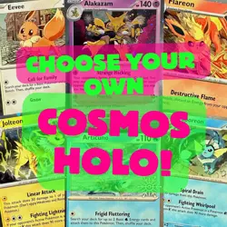 Choose Your Card! Pokemon TCG | Cosmo Holo | Complete your set/deck/collection! - Image 1