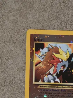 [ LP ] Entei 34 Wotc Promo Reverse Holo Pokemon Card English 2001 SWIRL - Image 2