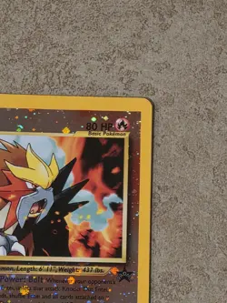 [ LP ] Entei 34 Wotc Promo Reverse Holo Pokemon Card English 2001 SWIRL - Image 3