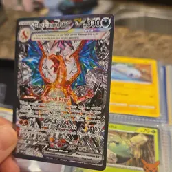 Pokemon Charizard ex Tera Holo EX Card OBF 223/197 English 2023 Standard - Image 3