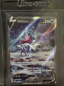 Pokemon Suicune V Ultra Rare Holo GG38/GG70 Crown Zenith Galarian Gallery - Image 1