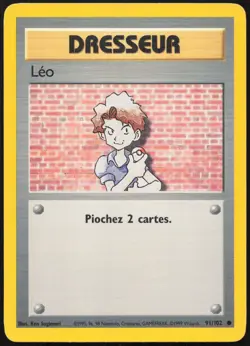 Carte Pokemon Leo 91/102 Set de base Francais - Image 1
