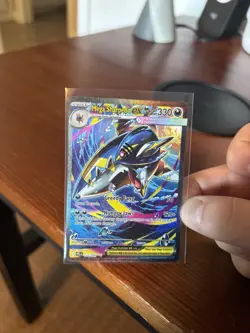 Pokemon Mega Sharpedo EX 127/094 Full Art Holo Phantasmal Flames - Image 2