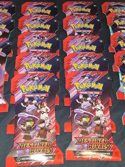 21x Pokemon TCG Destined Rivals Sleeved Booster Packs Lot of 21 New Factory Seal - Image 3