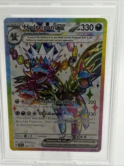 2024 POKEMON SSP EN-SURGING SPARKS ULTRA RARE #223 HYDREIGON EX PSA 9 - Image 2