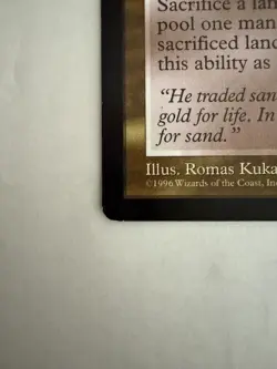 MTG: Squandered Resources Card Regular Visions 1996- MP to LP - Image 2