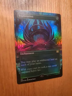 MTG Magic The Gathering - Exploration Full Art Foil - Double Masters NM - Image 2