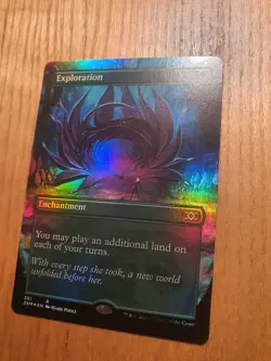MTG Magic The Gathering - Exploration Full Art Foil - Double Masters NM - Image 3