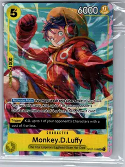 Monkey.D.Luffy (Illustration Box Vol.3) OP07-109 English One Piece Card - Sealed - Image 1